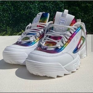 EXTREMELY RARE 🌈 PRIDE Fila + Phluid Disruptors